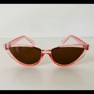 Pink Retro style sunglasses